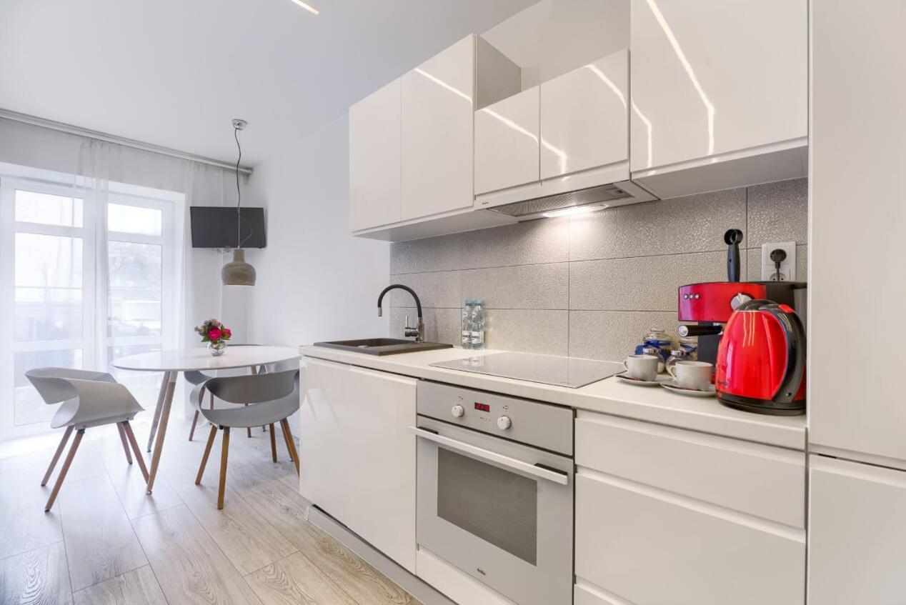 Apartament 200 Apartamenty No.1 Ogrod, Parking W Centrum Stettin Exterior foto
